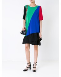 mehrfarbiges gerade geschnittenes Kleid von Boutique Moschino
