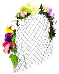 mehrfarbiges Haarband mit Blumenmuster von Asos