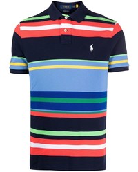 mehrfarbiges horizontal gestreiftes Polohemd von Polo Ralph Lauren