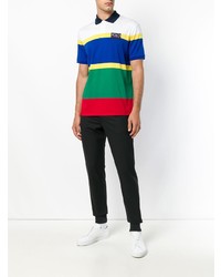 mehrfarbiges horizontal gestreiftes Polohemd von Polo Ralph Lauren