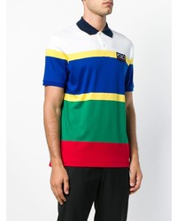 mehrfarbiges horizontal gestreiftes Polohemd von Polo Ralph Lauren