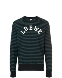 mehrfarbiges horizontal gestreiftes Sweatshirt von Loewe
