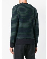 mehrfarbiges horizontal gestreiftes Sweatshirt von Loewe