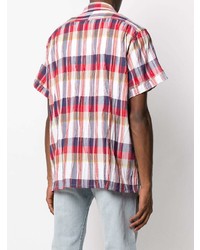 mehrfarbiges Kurzarmhemd mit Schottenmuster von Engineered Garments
