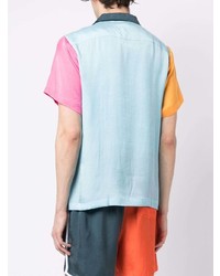 mehrfarbiges Kurzarmhemd von Fiorucci