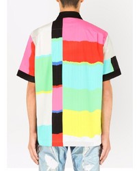 mehrfarbiges Kurzarmhemd von Dolce & Gabbana