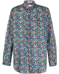 mehrfarbiges Langarmhemd mit Blumenmuster von Engineered Garments