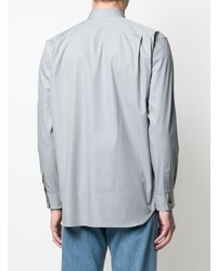 mehrfarbiges Langarmhemd mit Flicken von Comme Des Garcons SHIRT