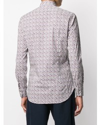 mehrfarbiges Langarmhemd mit Paisley-Muster von Etro