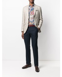 mehrfarbiges Langarmhemd mit Paisley-Muster von Etro