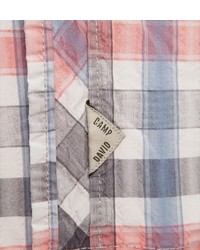 mehrfarbiges Langarmhemd mit Vichy-Muster von Camp David
