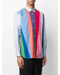 mehrfarbiges Langarmhemd von Comme Des Garcons SHIRT