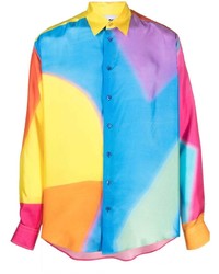 mehrfarbiges Langarmhemd von Moschino