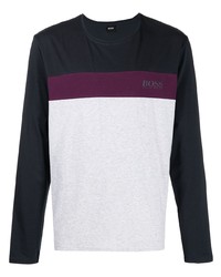 mehrfarbiges Langarmshirt von BOSS