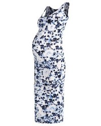 mehrfarbiges Midikleid mit Blumenmuster von Isabella Oliver
