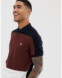 mehrfarbiges Polohemd von Fred Perry
