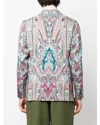 mehrfarbiges Sakko mit Paisley-Muster von Etro