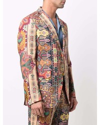 mehrfarbiges Sakko mit Paisley-Muster von Etro