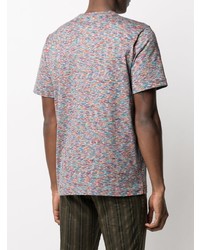 mehrfarbiges T-Shirt mit einem Rundhalsausschnitt von Missoni