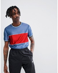 mehrfarbiges T-Shirt mit einem Rundhalsausschnitt von ASOS DESIGN