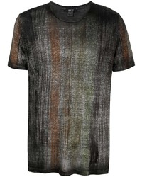 mehrfarbiges T-Shirt mit einem Rundhalsausschnitt von Avant Toi