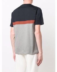 mehrfarbiges T-Shirt mit einem Rundhalsausschnitt von Eleventy