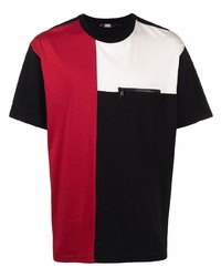 mehrfarbiges T-Shirt mit einem Rundhalsausschnitt von Karl Lagerfeld
