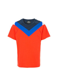 mehrfarbiges T-Shirt mit einem Rundhalsausschnitt von Mads Nørgaard