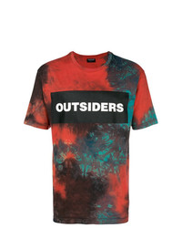 mehrfarbiges T-Shirt mit einem Rundhalsausschnitt von Mauna Kea