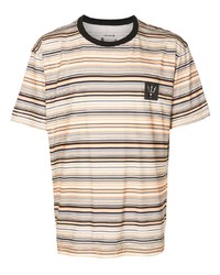 mehrfarbiges T-Shirt mit einem Rundhalsausschnitt von OSKLEN