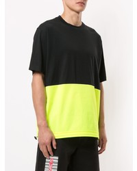 mehrfarbiges T-Shirt mit einem Rundhalsausschnitt von Blackbarrett