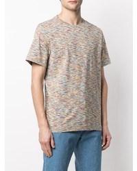 mehrfarbiges T-Shirt mit einem Rundhalsausschnitt von Missoni