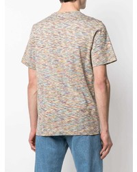 mehrfarbiges T-Shirt mit einem Rundhalsausschnitt von Missoni