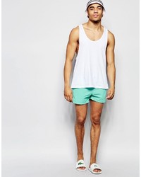 mintgrüne Badeshorts von Pull&Bear