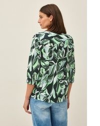 mintgrüne Bluse von Cecil