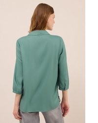 mintgrüne Bluse von Cecil