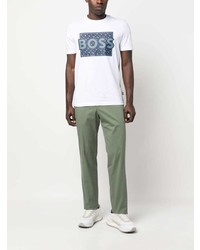 mintgrüne Chinohose von BOSS