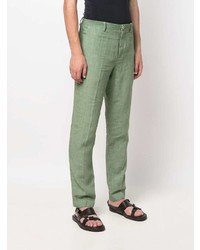 mintgrüne Chinohose von 120% Lino