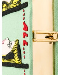 mintgrüne Clutch von Olympia Le-Tan