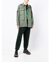 mintgrüne Feldjacke von A Bathing Ape