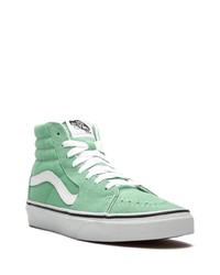 mintgrüne hohe Sneakers aus Wildleder von Vans