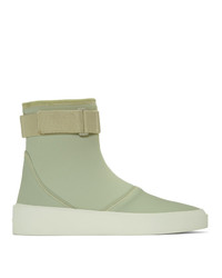 mintgrüne hohe Sneakers von Fear Of God