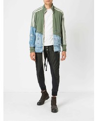 mintgrüne Jeansjacke von Greg Lauren