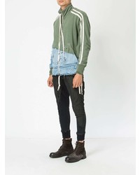 mintgrüne Jeansjacke von Greg Lauren