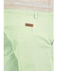 mintgrüne Jeansshorts von Solid