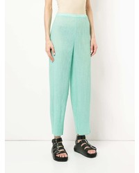 mintgrüne Karottenhose von Issey Miyake Vintage