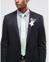 mintgrüne Krawatte von Asos