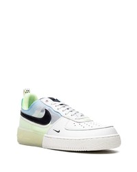 mintgrüne Leder niedrige Sneakers von Nike