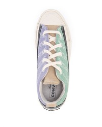 mintgrüne niedrige Sneakers von Converse