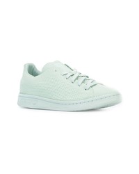 mintgrüne niedrige Sneakers von adidas